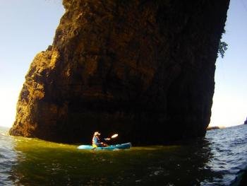 Ocean Kayaking tour and Ventanas Cave, South Pacific, Costa Rica photo